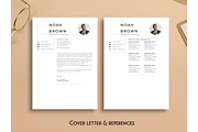 Word resume & cover letter template, a Resume Template by Climbwithelevator (Thumbnail 5 of 10)