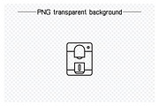 Expresso Machine Icons Set, an Outline Icon by Designfour (Thumbnail 4 of 7)