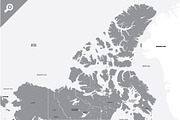 Map of North America, an Illustration by MaximGertsen (Thumbnail 3 of 3)