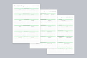 Meal Planning Pages Set V-08, a Stationery Template by shahsoft (Thumbnail 2 of 3)