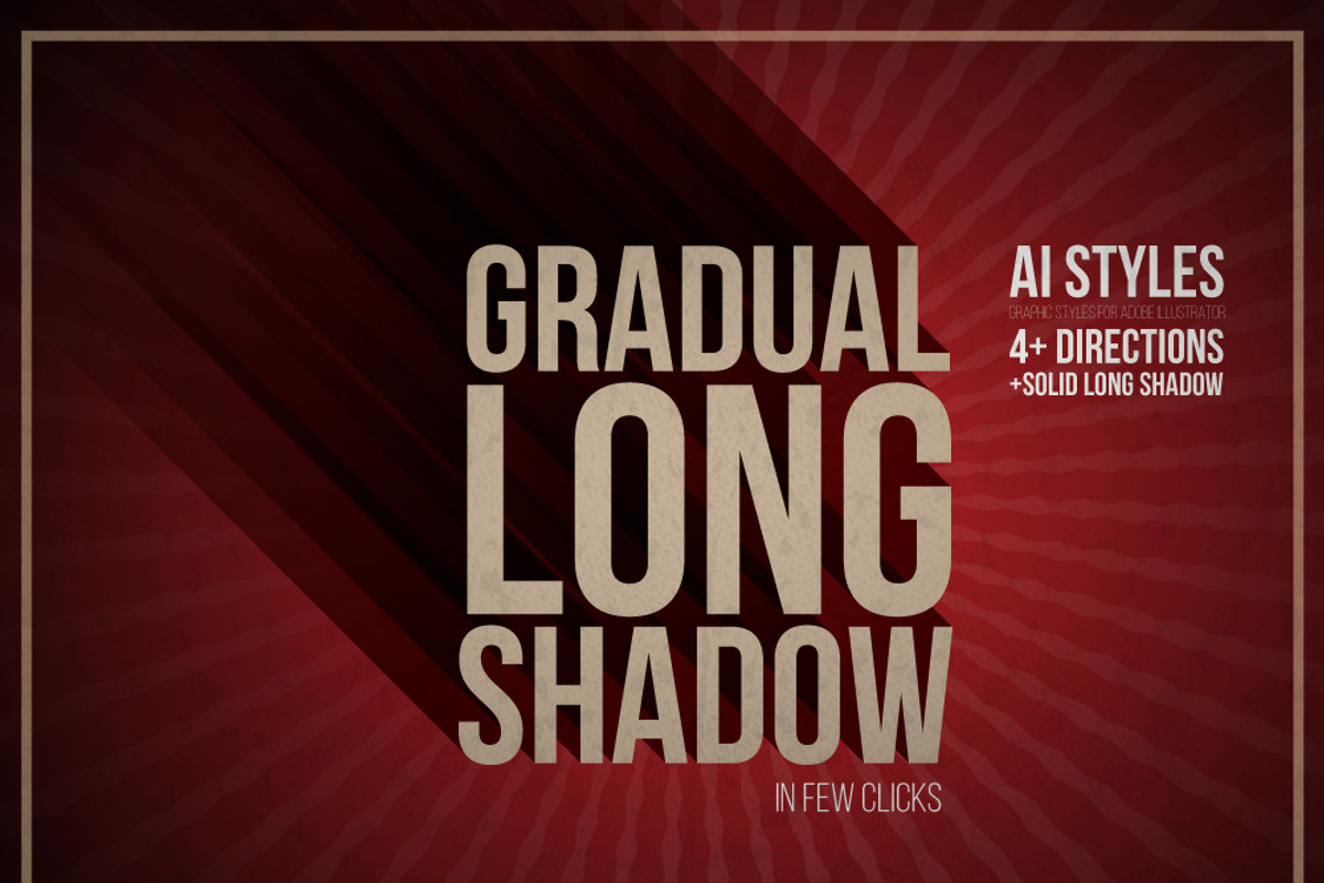 Gradual Long Shadow AI style, a Layer Style Add-On by leezarius (Photo 1 of 7)