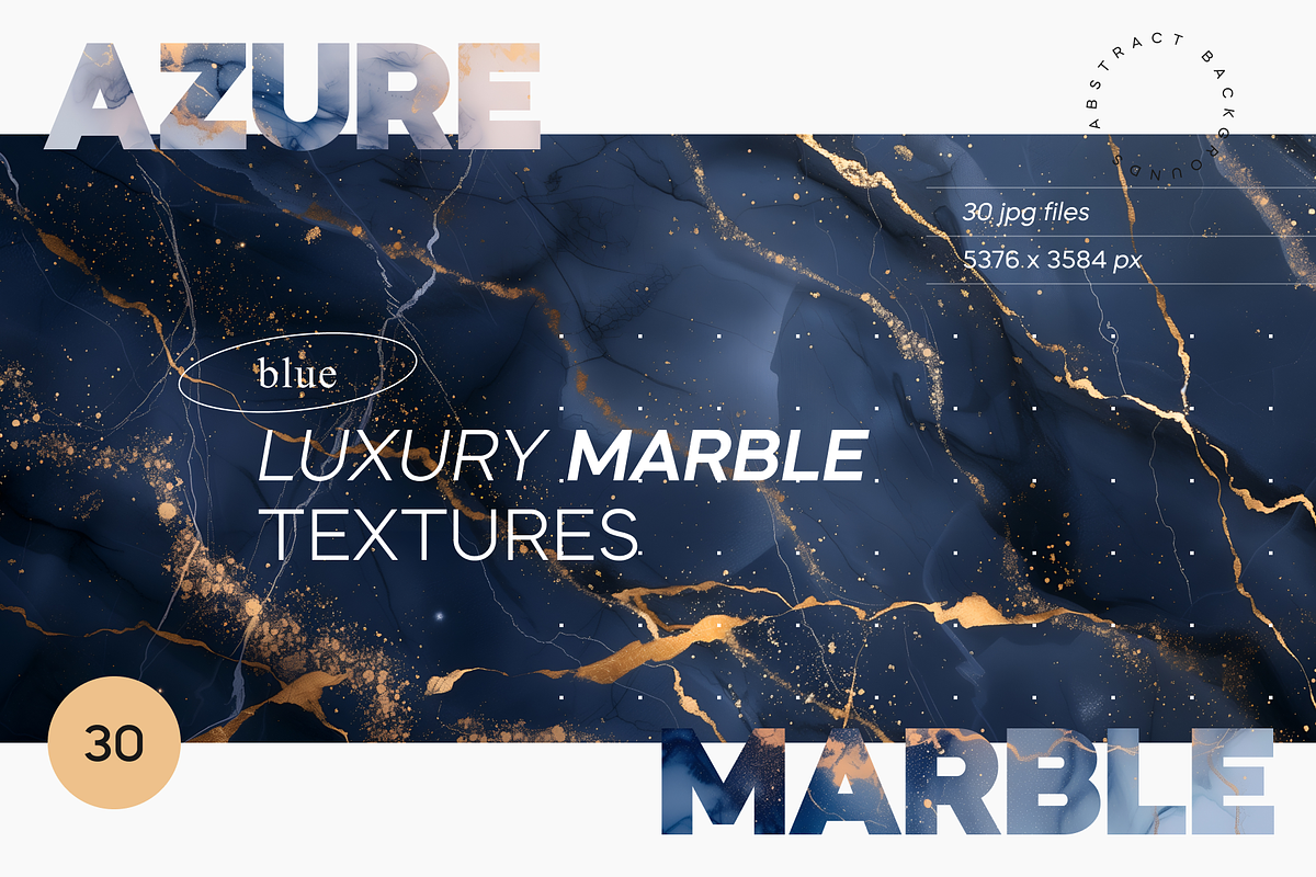 Azure Luxury Marble Textures, a Texture Graphic by Lumeno (Photo 1 of 5)