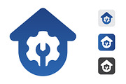 Home Repair Mechanic Logo, a Branding & Logo Template by Design Box (Thumbnail 2 of 2)