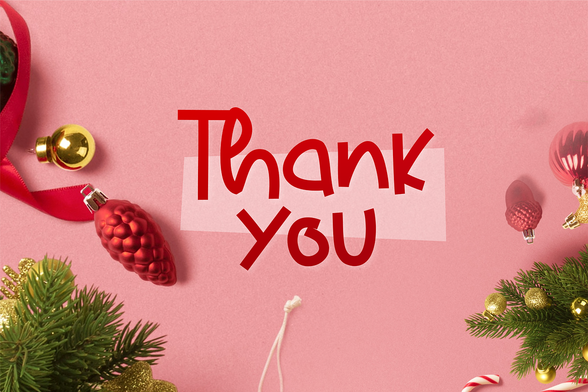 Hore Christmas Font, a Script Font by Mabhal Studio (Photo 7 of 7)