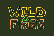 Kindergarten Krayon Font, a Font by Mint Pixels (Thumbnail 4 of 7)
