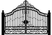 Elegant Ornamental Wrought Iron, a Graphic by Designer_Momina (Thumbnail 15 of 20)
