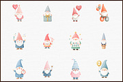 New Year Gnome Clipart, an Illustration by Sublimation Artist (Thumbnail 3 of 6)