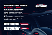 AMOONK – Sport Racing Font, a Font by productype1 (Thumbnail 10 of 13)