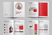 Construction Brochure Template, a Brochure Template by ContestDesign (Thumbnail 2 of 3)