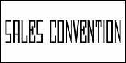Sales Convention JNL, a Sans Serif Font by Jeff Levine Fonts (Thumbnail 2 of 5)