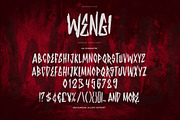 Wengi – Horror Vibes Font, a Handwritten Font by Gassstype (Thumbnail 6 of 8)