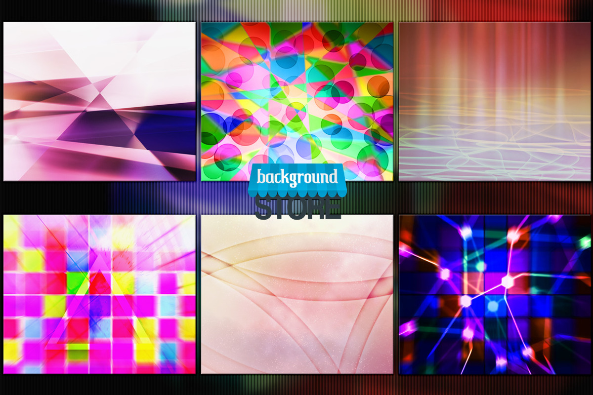 Abstract Backgrounds Bundle preview 3