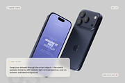 iPhone 17 Pro Mockup, an iPhone Mockup by Toasin Studio (Thumbnail 3 of 7)