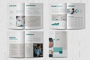 Annual Report Template, a Brochure Template by Sabin (Thumbnail 4 of 7)