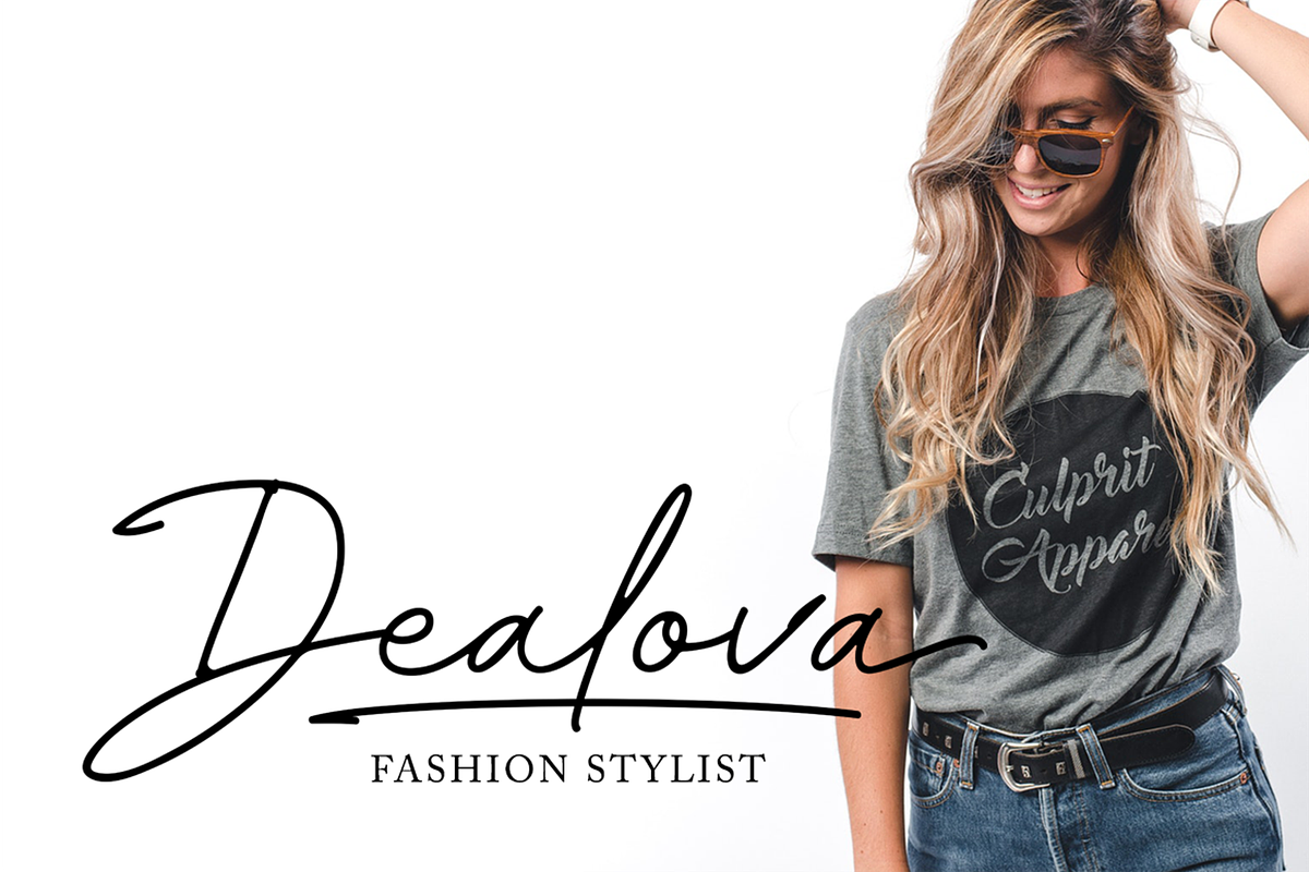 Velocity - Elegant Signature, a Script Font by hastatypestd (Photo 2 of 10)