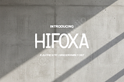 Hifoxa - A Refined Modern Serif for, a Font by Astuti Studio (Thumbnail 1 of 16)