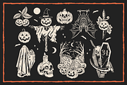 Halloween Vector Illustrations, an Illustration by Localmad (Thumbnail 2 of 6)