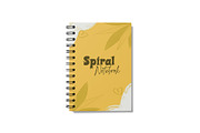 Spiral Notebook Mockup, a Books & Magazine Mockup by mockupbuys (Thumbnail 8 of 8)