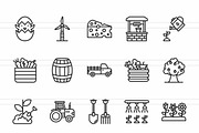 Village Line Icons, an Icon by IconBunny (Thumbnail 2 of 2)
