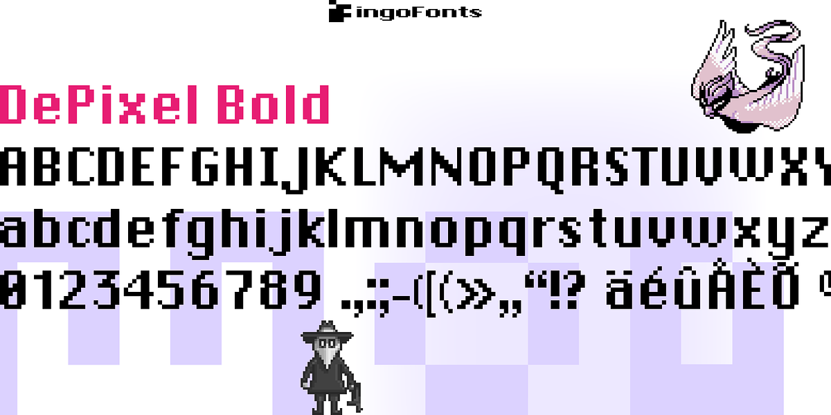 DePixel, a Font by ingoFonts (Photo 8 of 9)