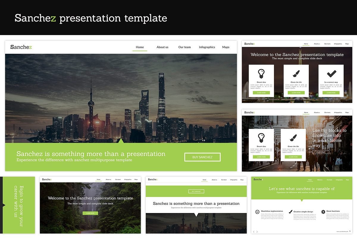 Sanchez Google slides presentation, a Presentation Template by anchor_point_heshan (Photo 2 of 6)