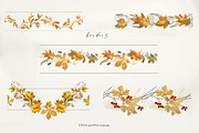 Autumn sentiment - vector clipart, a Decorative Illustration by Vasmila (Thumbnail 11 of 14)