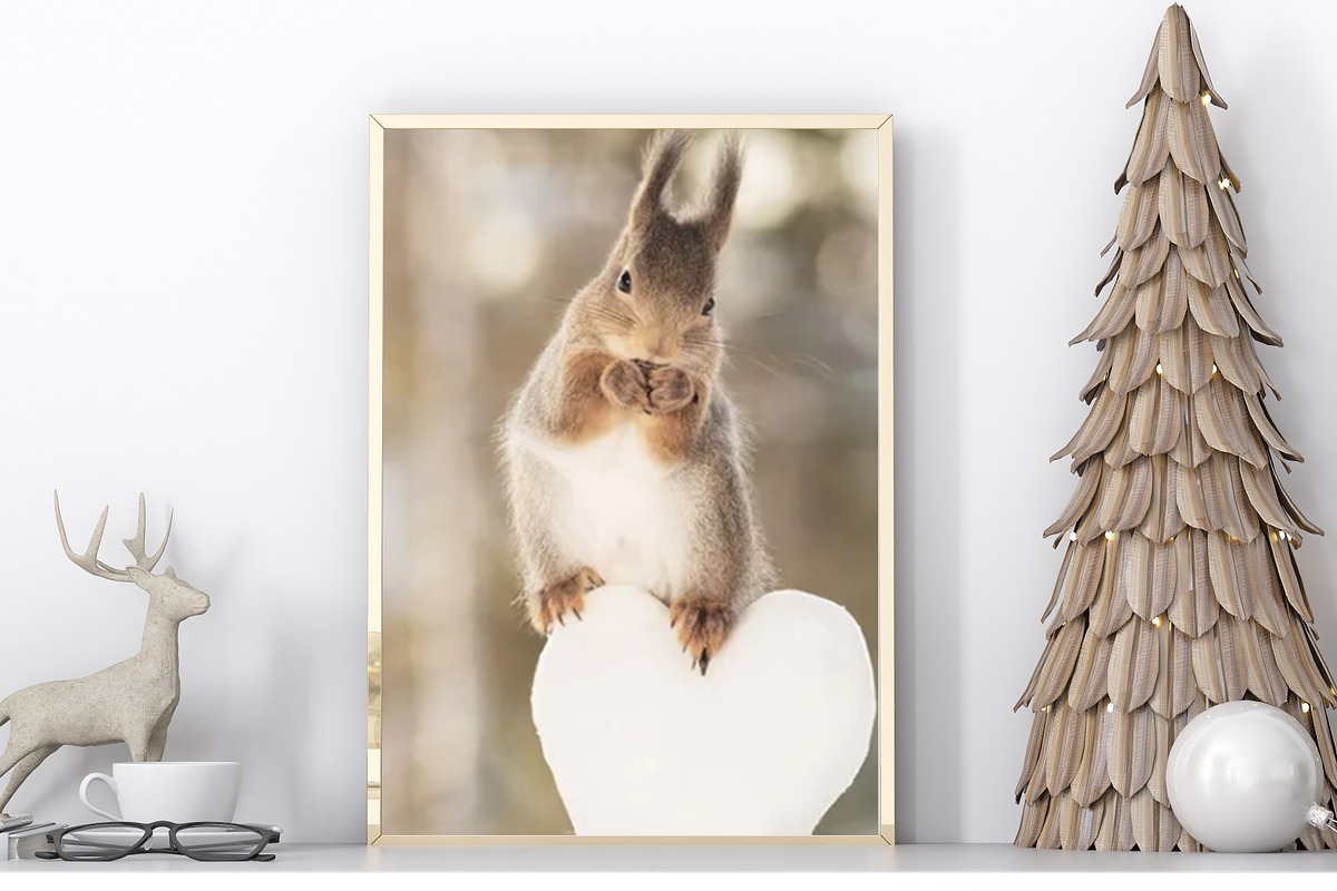 Christmas Frame Mockup Bundle -20, a Print Template by Mockup Shop (Photo 34 of 39)
