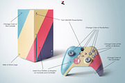Xbox Console & Controller Mockup 8K, a Product Mockup by Zabiegala MP (Thumbnail 5 of 7)
