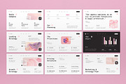 Pink Modern Creative Agency PPT, a Presentation Template by graphicook (Thumbnail 4 of 4)