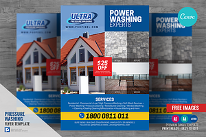 Pressure and Power Washing Flyer