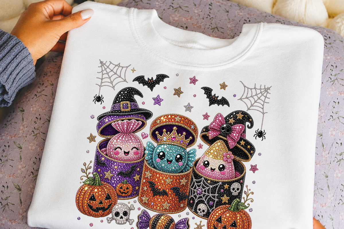 Kawaii Halloween Dumpling PNG, a Seasonal Illustration by DreamCafeArt (Photo 6 of 6)
