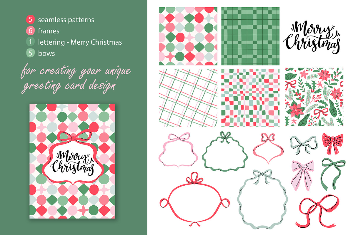 Xmas Creator vector set, an Object Graphic by Alenkakarabanova (Photo 2 of 7)