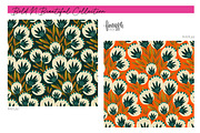 Boho Floral Seamless Patterns, a Pattern Graphic by FINEAPPLE (Thumbnail 4 of 10)
