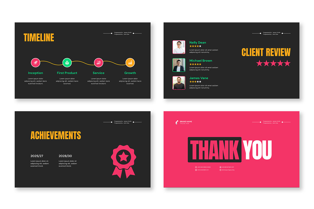 Colorful Case Study Template, a Presentation Template by Mighty-Slide (Photo 5 of 5)