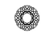 Floral Mandala Circle Frame Bundle, an Illustration by Gaye Art (Thumbnail 21 of 51)