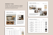 Finishes Schedule and Shopping List, a Presentation Template by ShopRShop (Thumbnail 3 of 9)