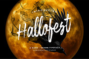 Hallofest - Hand Drawn Typeface Font, a Script Font by PuriCreative (Thumbnail 1 of 10)