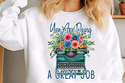 Vintage Flowers Sublimation Quotes, an Illustration by SinaCreation (Thumbnail 4 of 19)