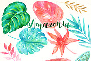 Tropical leaves. Amazonia gold, a Decorative Illustration by LABFcreations (Thumbnail 4 of 8)