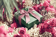 12 Green Watercolor Elements, a Background Graphic by Irina (Thumbnail 4 of 6)