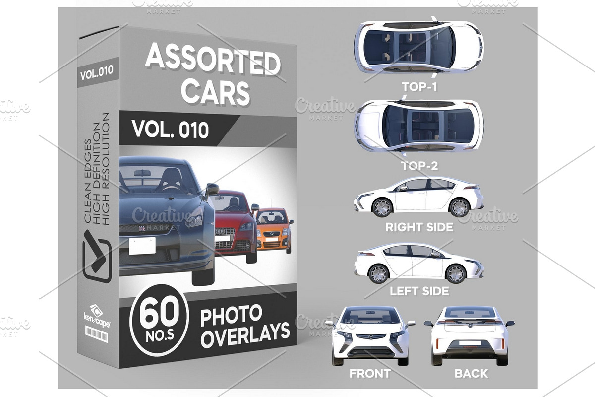 60 Assorted Cars Photo Overlays, a Transportation Photo by KenScape (Photo 1 of 3)