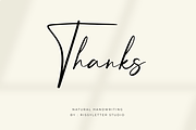 Handsome Boys | Natural Signature, a Handwritten Font by Rissyletter Studio (Thumbnail 11 of 11)