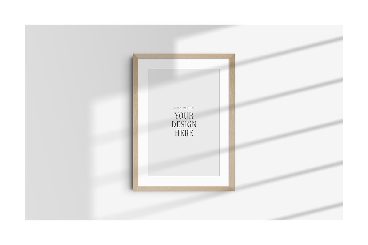 Frame Mockup 5:7 (A4) Portrait, a Mockup by DESIGN BY nube (Photo 9 of 15)