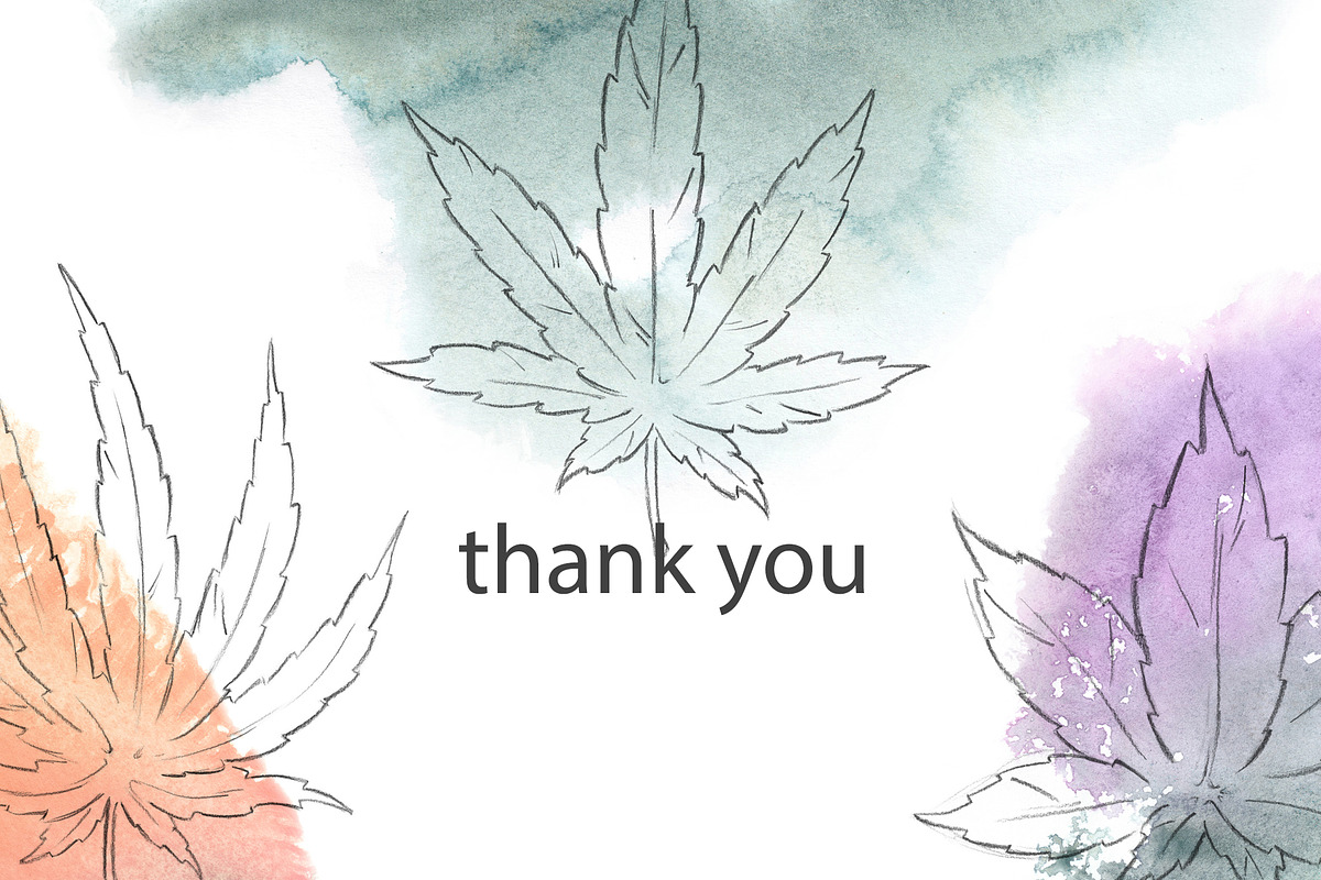 Pencil drawn cannabis, a Healthcare Illustration by AlenaO (Photo 9 of 9)