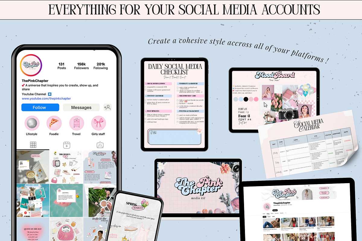 Ultimate Branding Kit for Instagram, a Social Media Template by PixelBloomClub (Photo 7 of 7)