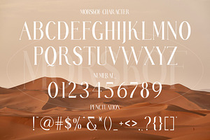 MORSKOF Ligature Serif Typeface