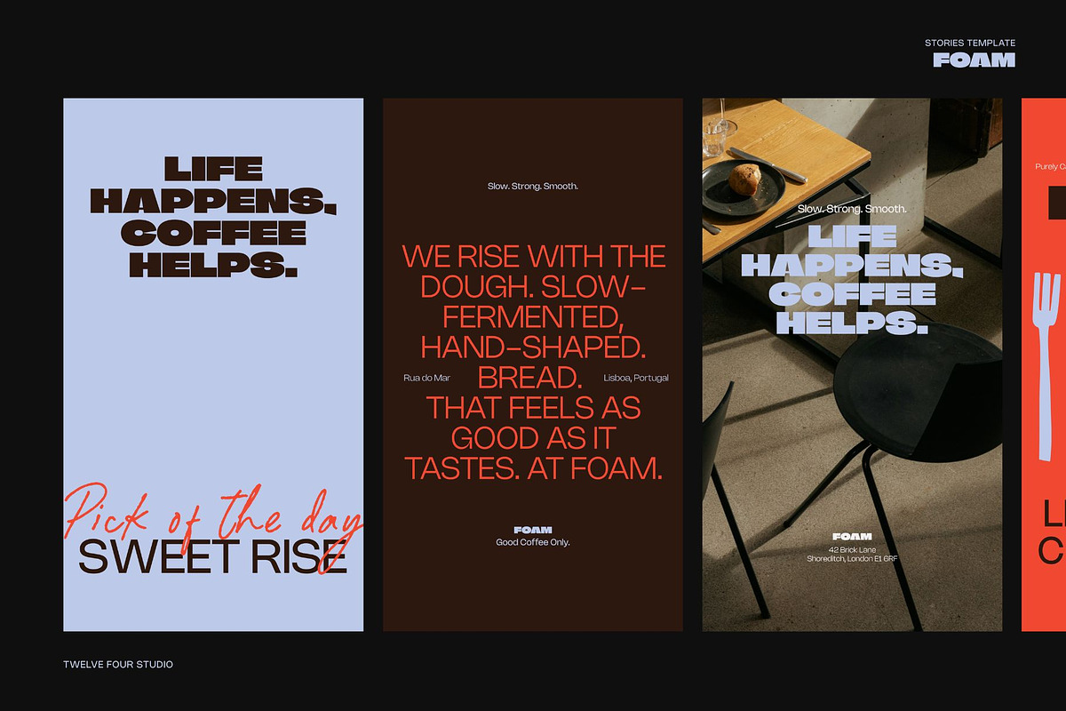 Foam – Instagram Stories Templates, a Social Media Template by Twelve Four Studio (Photo 3 of 7)