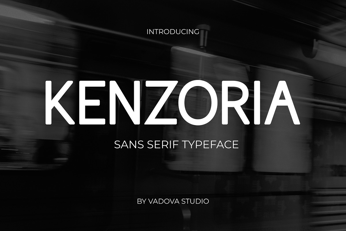 Kenzoria Modern Rounded Sans Serif, a Sans Serif Font by Vadovastd (Photo 1 of 7)