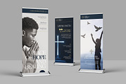 Church Event Roll-Up Banner Template, a Print Template by DesignerCandies (Thumbnail 2 of 7)