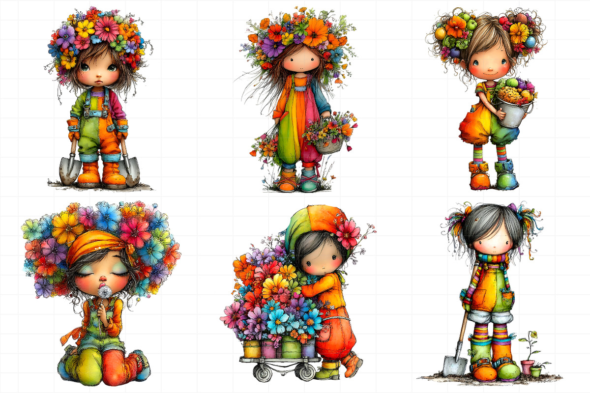 Quirky Gardening Clipart, an Illustration by Daily.Designs (Photo 3 of 5)